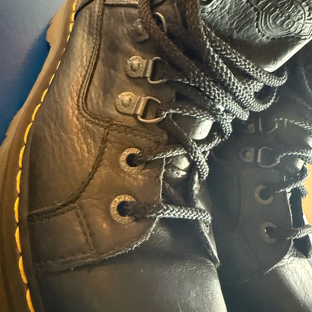 Dr. Martens Black Leather Boots - Picture 11 of 16